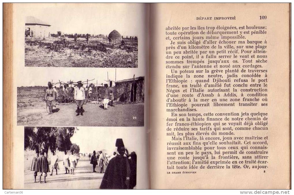 Livre - Le Drame Ethiopien De Henry De Monfreid - Ohne Zuordnung