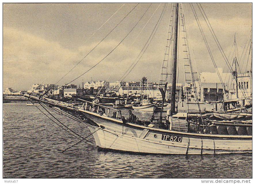 C727- MARSALA - IL PORTO - F.G. - VIAGGIATA - ITALY - Marsala