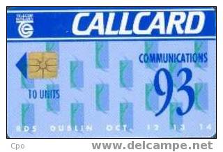 # IRELAND 1048 Communications 93 10 Gem   Tres Bon Etat - Irland