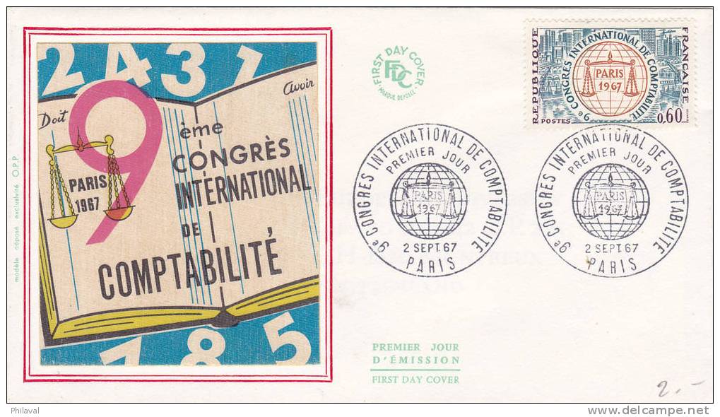 9ème Congrès International De Comptabilité - Paris 1967 - Lettres & Documents