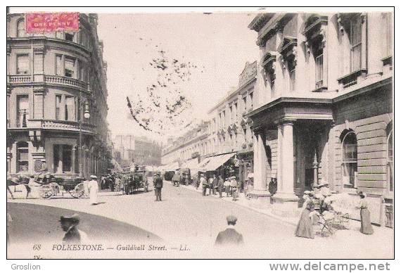 FOLKESTONE 68 GUIDHALL STREET LL (ANIMATION) 1908 - Folkestone