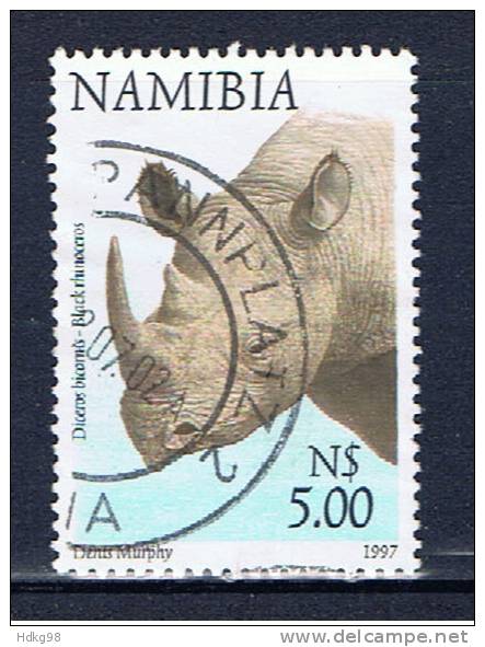 NAM+ Namibia 1997 Mi 892 Nashorn - Namibia (1990- ...)