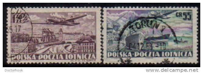 POLAND   Scott #  C 28-31  VF USED - Gebruikt