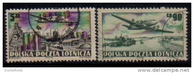 POLAND   Scott #  C 28-31  VF USED - Oblitérés