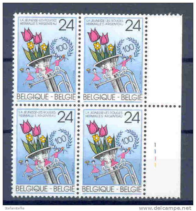 Belgie Belgique Ocb Nr :  2185 ** MNH Plaatnummer 1 (zie Scan) - 1981-1990