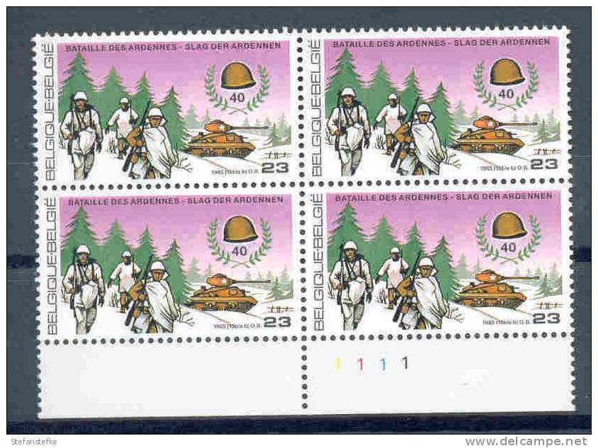 Belgie Belgique Ocb Nr :  2187 ** MNH Plaatnummer 1 (zie Scan) - 1981-1990