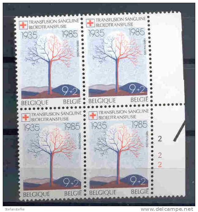 Belgie Belgique Ocb Nr :  2161 ** MNH Plaatnummer 2 (zie Scan) - 1981-1990