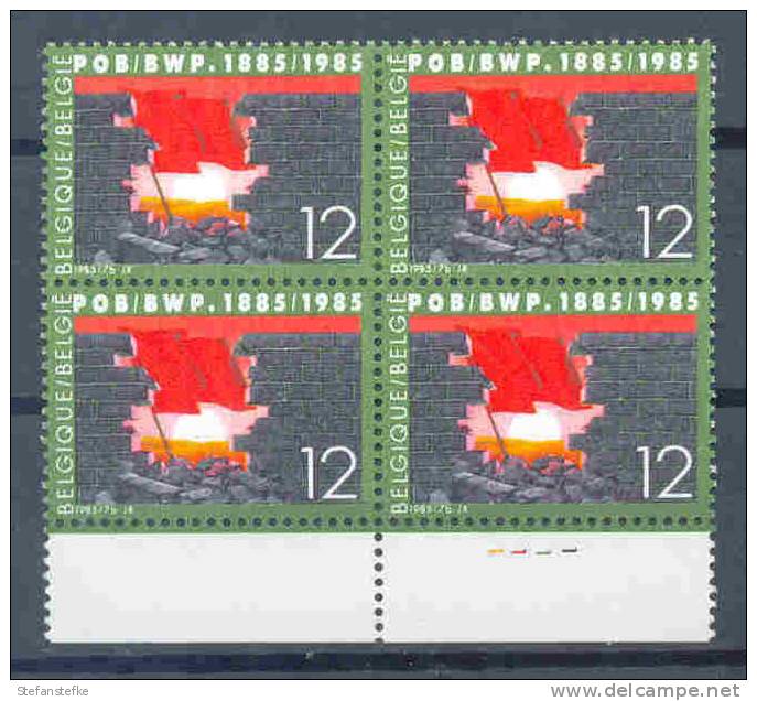 Belgie Belgique Ocb Nr :  2168 ** MNH Plaatnummer 1 (zie Scan) - 1981-1990