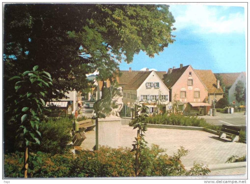 Wertingen,Denkmal Mit Anlage ,1970 - Aichach