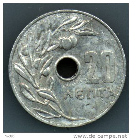 Grèce 20 Lepta 1964 Tb/ttb - Grecia