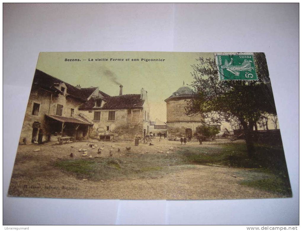 2 Ol - CPA  - BEZONS - La Vieille Ferme Et Son Pigeonnier - [95] Val D´Oise - Bezons