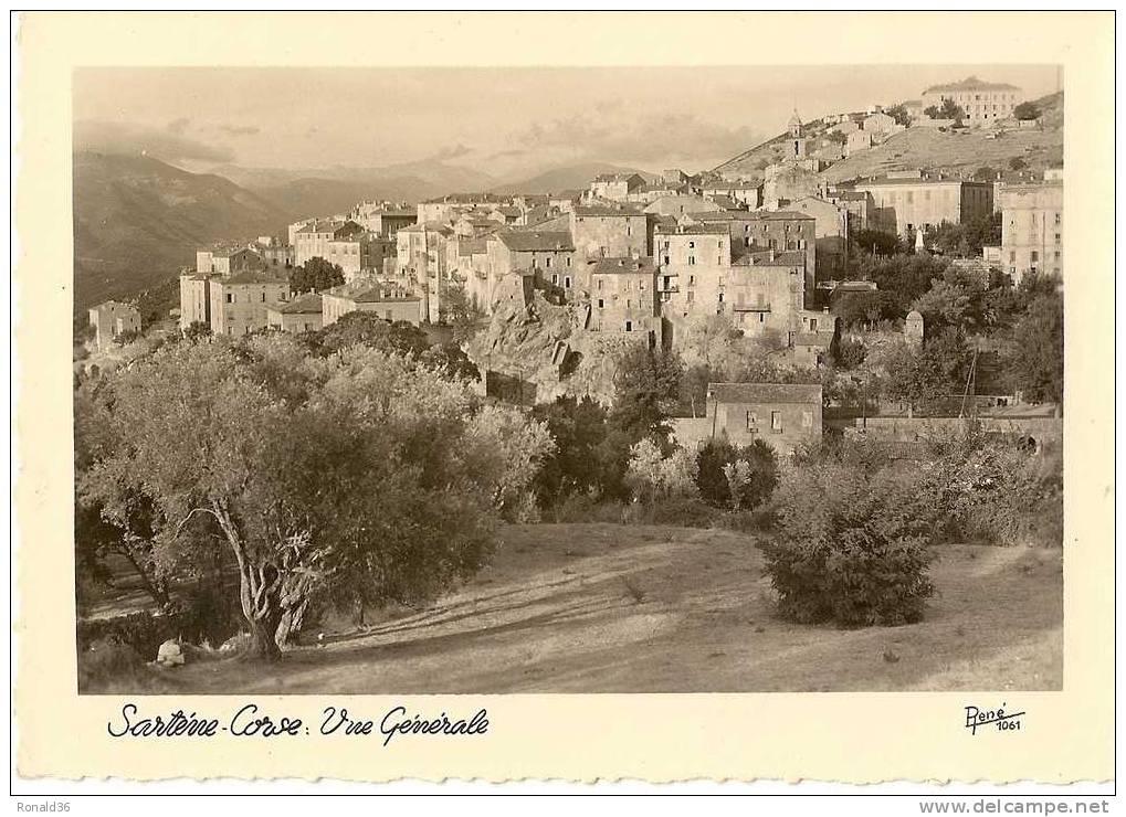 Cp 20 2A SARTENE  Vue Générale  ( Habitations ) - Sartene