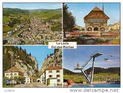 Le Locle - Col Des Roches - Carte Multivues - Le Locle