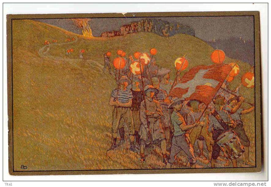 12412 -Carte De Le Fête Nationale " 1912" - Croix-Rouge