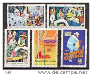 BRÉSIL 1969-70 - CARNAVAL DE RIO DE JANEIRO (5) - Ungebraucht