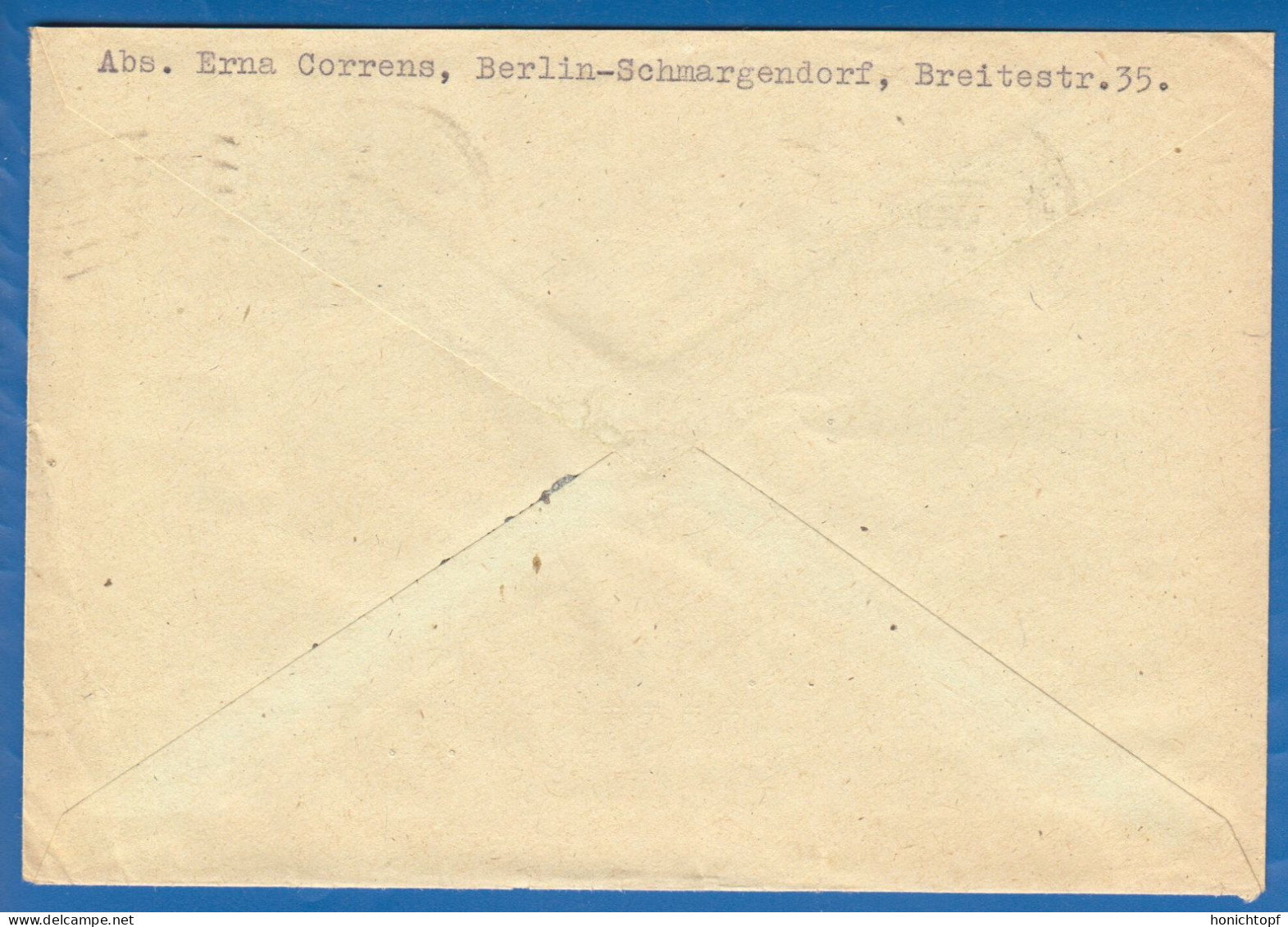 Deutschland; Alliierte Besetzung MiNr. 951; 1947; Berlin Charlottenburg - Lettres & Documents