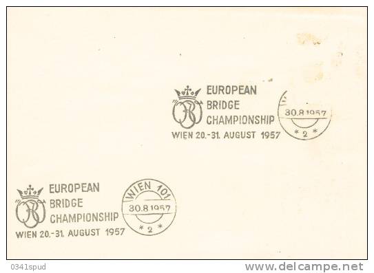 1957  Autriche   Bridge Sur Carte  Sans Timbre  Without Stamp - Zonder Classificatie