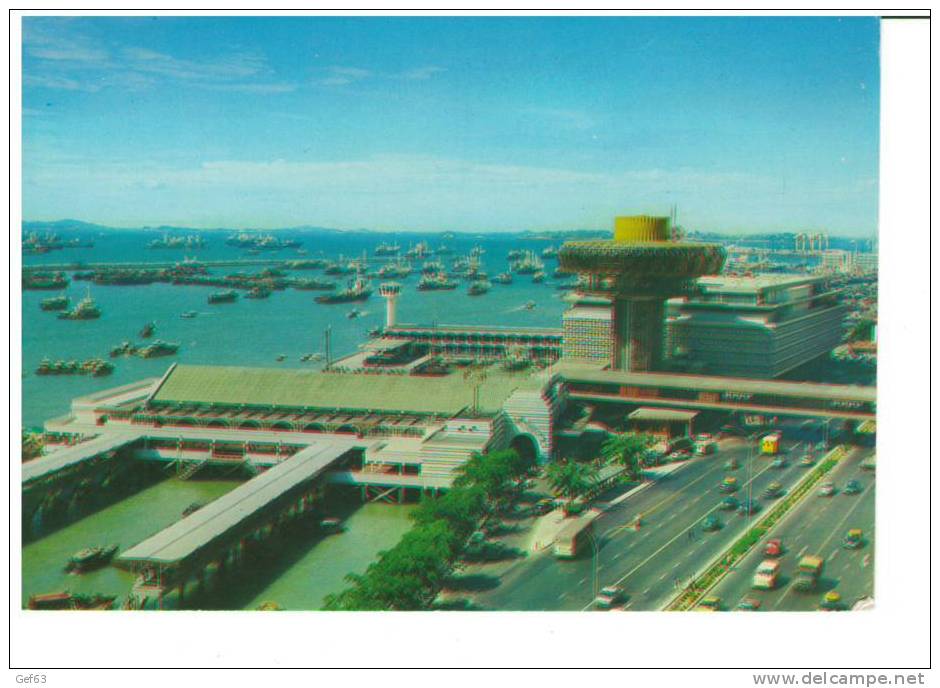 Clifford Pier And Change - Alley Aerial Plazza (1982) - Singapour