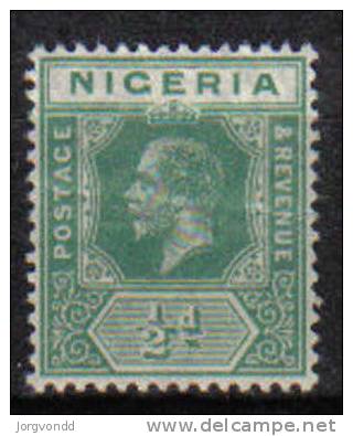 Nigeria-1921-König Georg V-(13-Wz 2)-postfrisch Mit Falz,* - Nigeria (...-1960)
