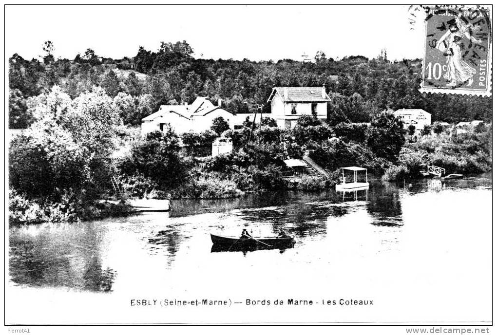 ESBLY - Bords De Marne - Les Coteaux - Esbly