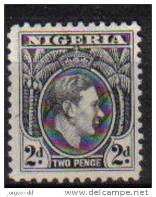 Nigeria-1938- Georg VI. -(50)-gestempelt,o - Nigeria (...-1960)