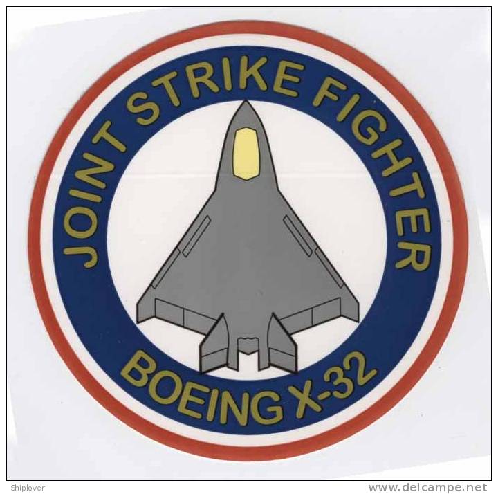 Autocollant Joint Strike Fighter (JSF) X32 - US Navy - Navy