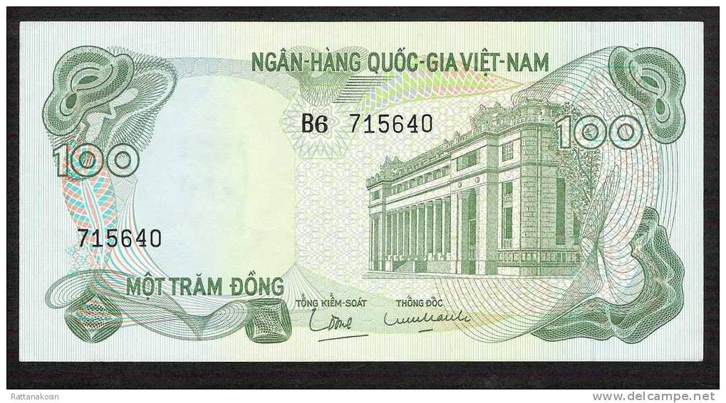 VIETNAM  P31  100  DONG   1972   UNC. - Vietnam