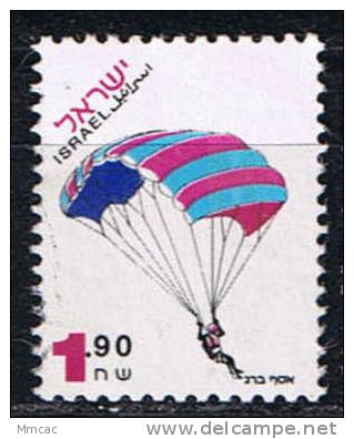 #4996 - Israel/Parachutisme Obl - Paracadutismo