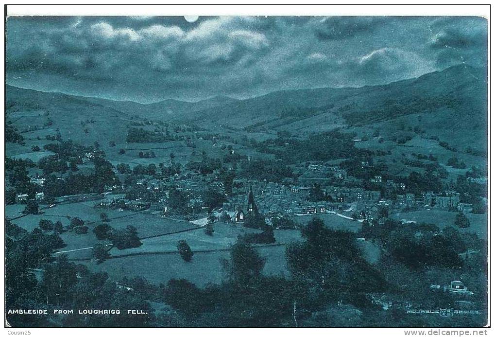 ANGLETERRE - AMBLESIDE FROM LOUGHRIGG FELL - Edit : - Ambleside