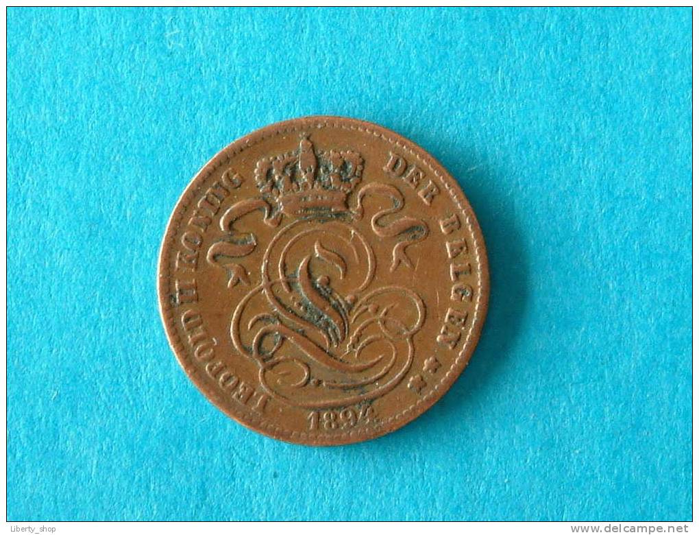 1894 VL 1 Cent ( Morin 227 - For Grade, Please See Photo ) !! - 1 Centime