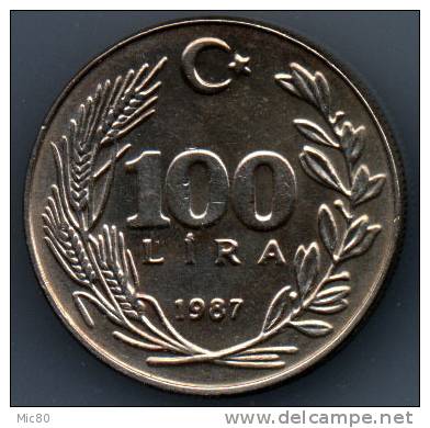 Turquie 100 Lira 1987 Sup - Turkey