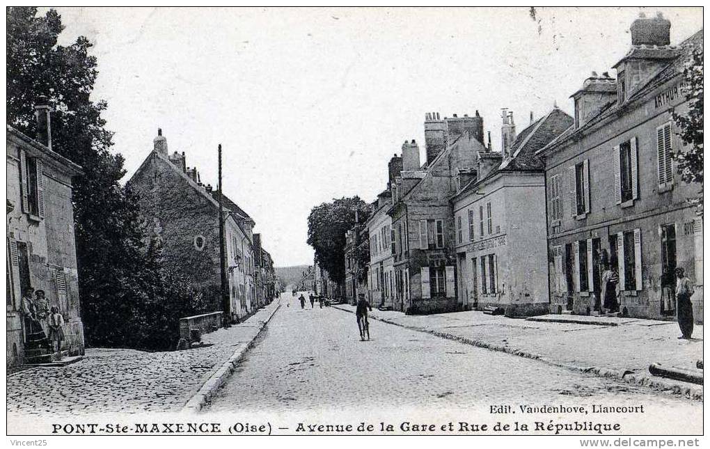 PONT SAINTE MAXENCE EPICERIE  CAFE AVENUE DE LA GARE OISE - Pont Sainte Maxence