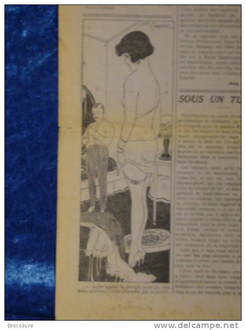 -MON FLIRT-N°104-1925-journal Satirique Et Petites Annonces Coquines-rare- - Autres & Non Classés