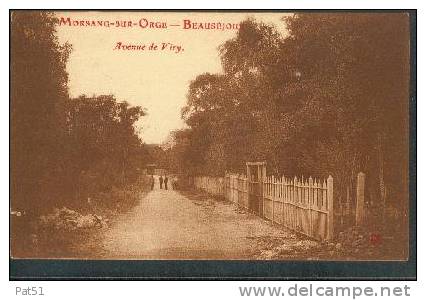 91 - Morsang Sur Orge : Avenue De Viry - Morsang Sur Orge