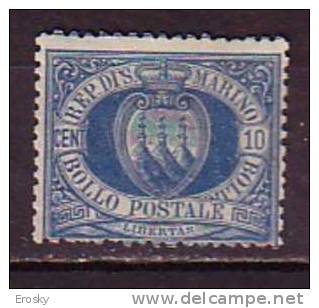 Y6445 - SAN MARINO Ss N°3 - SAINT-MARIN Yv N°3 * - Unused Stamps