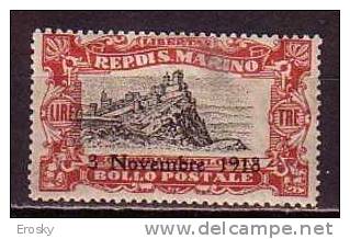 Y6546 - SAN MARINO Ss N°68 - SAINT-MARIN Yv N°67 * - Unused Stamps