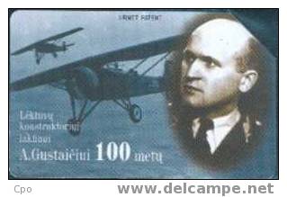 # LITHUANIA A3 A. Gustaiciui 100 Metu 25 Urmet   Tres Bon Etat - Lithuania