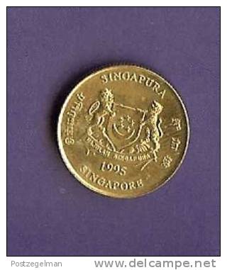 SINGAPORE 1995 Normally Used Coin 5 Cent KM 50(A) - Singapore
