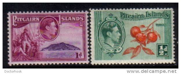 PITCAIRN ISLANDS   Scott #  1-8*  VF MINT Hinged - Pitcairninsel