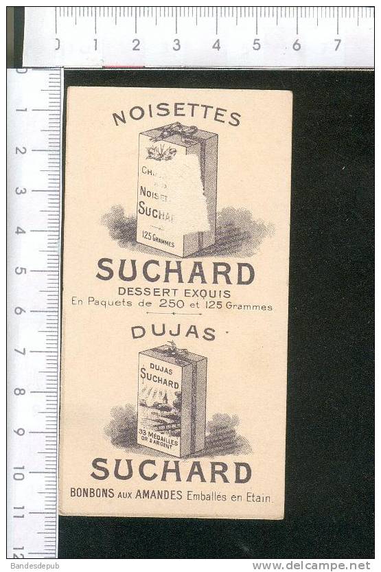 Suchard Jolie Chromo Alphabet Lettre Y  X Xylophone Yacht - Suchard