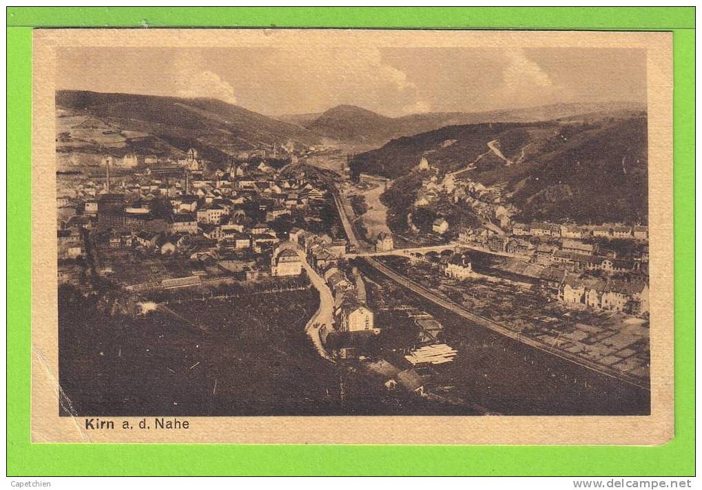 KIRN - Carte écrite En 1919 - Kirn