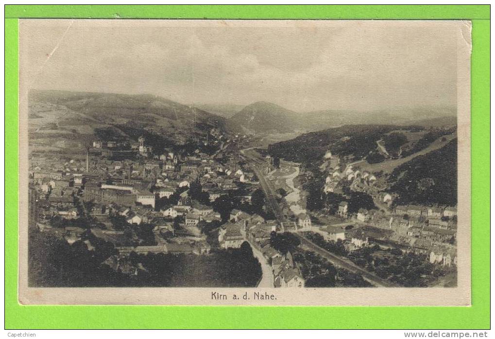 KIRN - Carte écrite En 1919 - Kirn