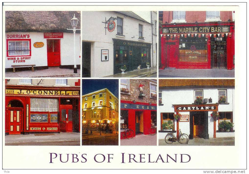 Pubs Of IRELAND - Format 16,5 Cm X 11,5 Cm - Cafes