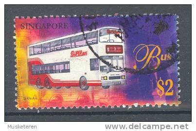 Singapore 1997 Mi. 842 A  2 $ Means Of Transportation Verkehrsmittel Doppeldeckerbus - Singapore (1959-...)