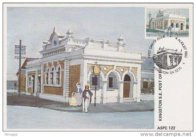 Australia-1982 Historic KINGSTONE S,E, POST OFFICE   Maximum Card - Maximumkaarten