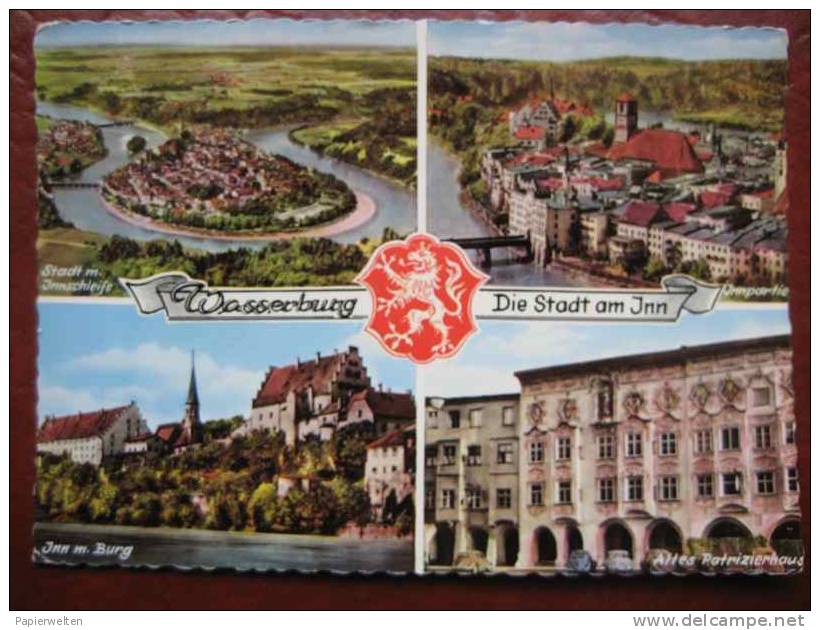 Wasserburg - Mehrbildkarte - Wasserburg A. Inn