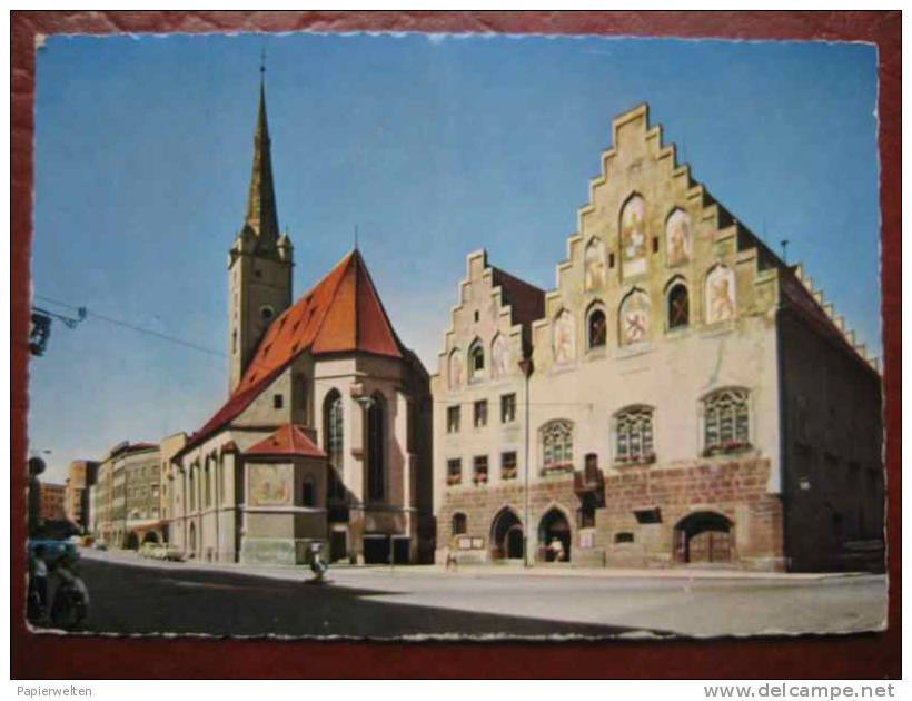 Wasserburg - Marienplatz Rathaus + Brothaus - Wasserburg A. Inn
