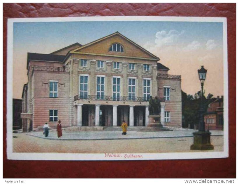 Weimar - Hoftheater - Weimar