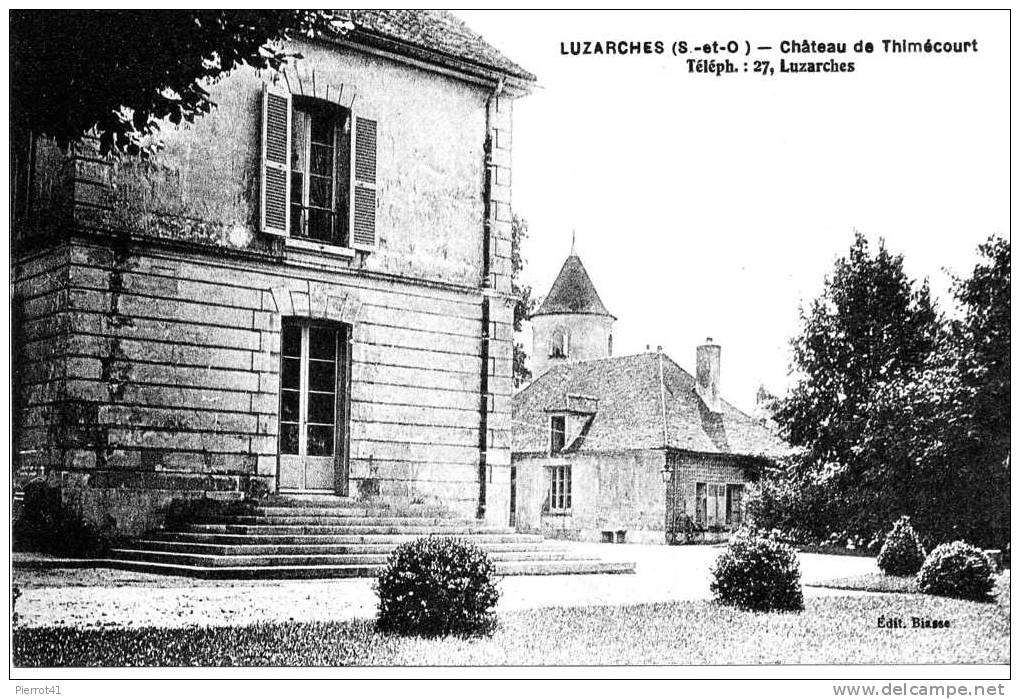 LUZARCHES - Château De Thimécourt - Luzarches