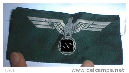 Aigle De Poitrine Pour Vareuse Allemande WW2 - 1939-45